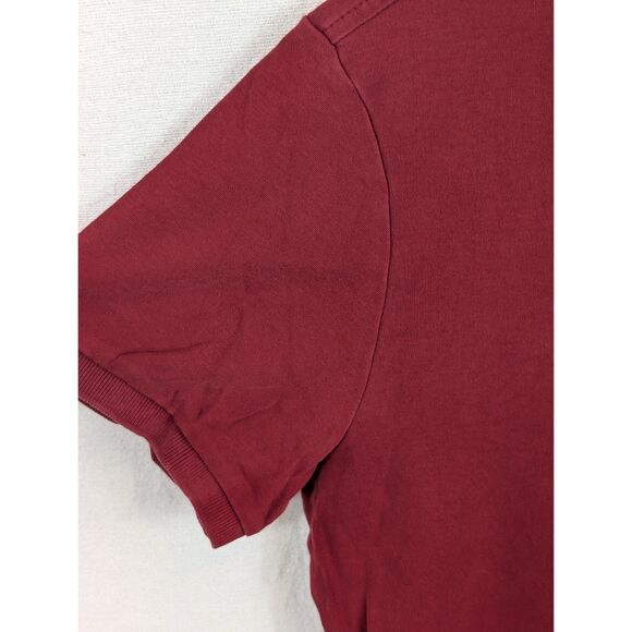 Polo Ralph Lauren Polo Shirt Maroon Men's Size Medium - Picture 7 of 12
